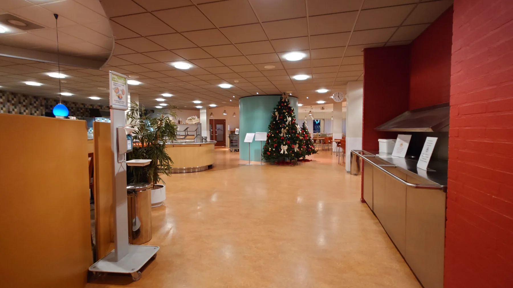 BovenIJ restaurant before the event restyling